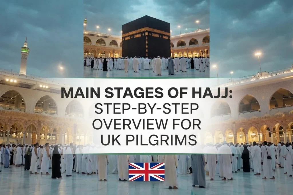 stages of hajj