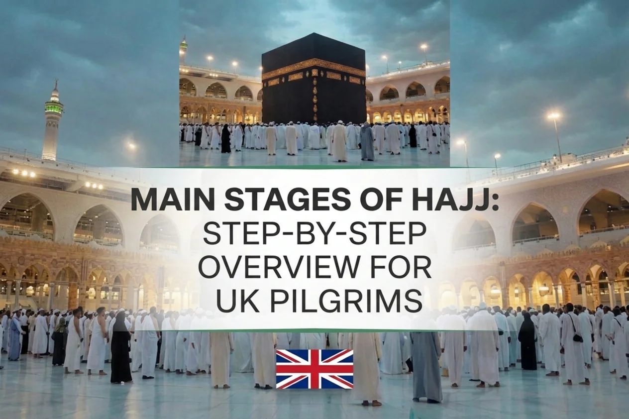 stages of hajj